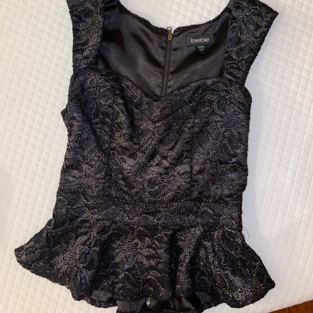 Bebe fitted top